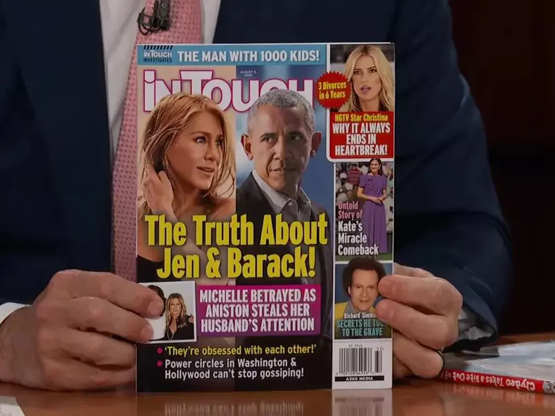 jennifer aniston barack obama