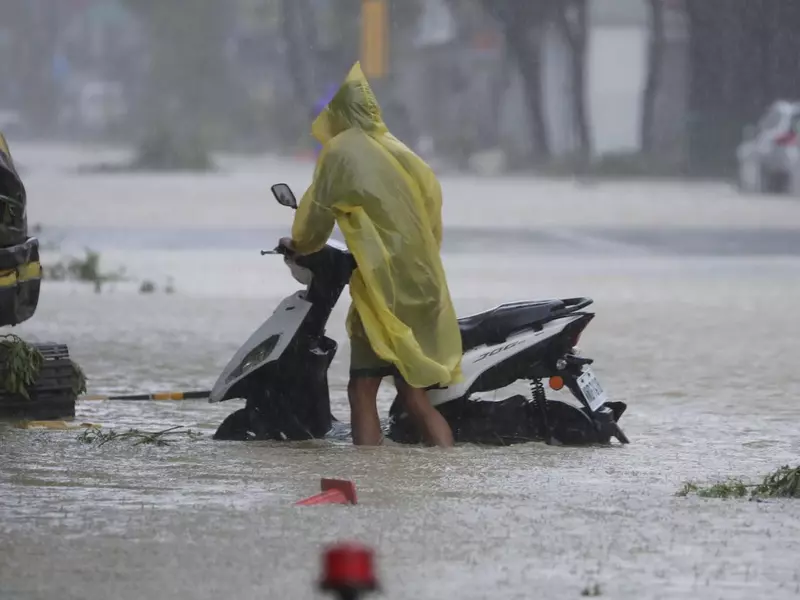 Taiwan Asia Typhoon