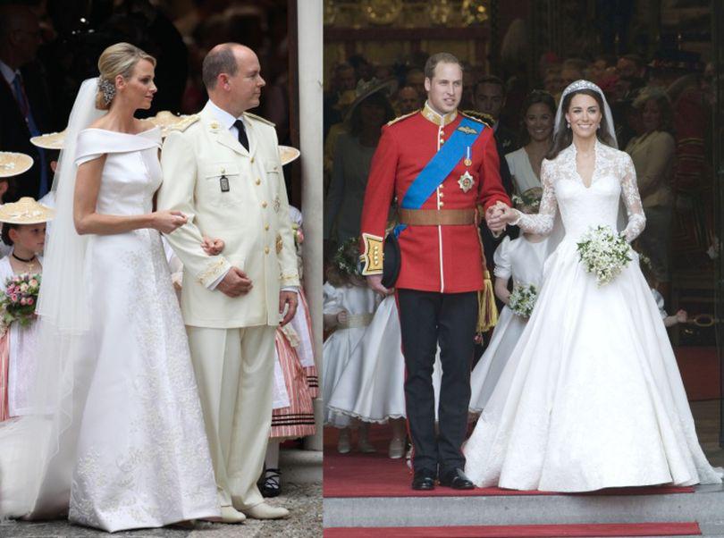 Kate şi Charlene Cenuşărese Ajunse Prinţese Care Mireasă A Fost