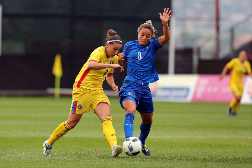 Fotbal Feminin: Italia - România, în Preliminariile CM ...
