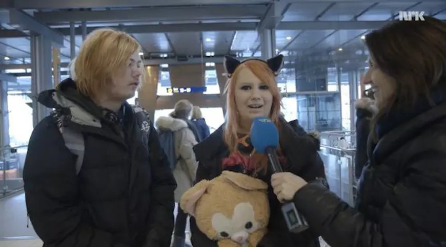 Woman has finally come out as a cat Nano, 20, from Oslo, Norway, makes the revelation in an interview published on the NRK P3 Verdens Rikeste Land YouTube channel, and it's been viewed 122,000 times Credit: NRK P3 Verdens Rikeste Land/Youtube