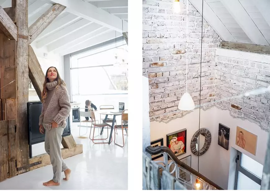 Dana Rogoz a terminat de renovat vechea mansardă. Rezultatul este fascinant | FOTO