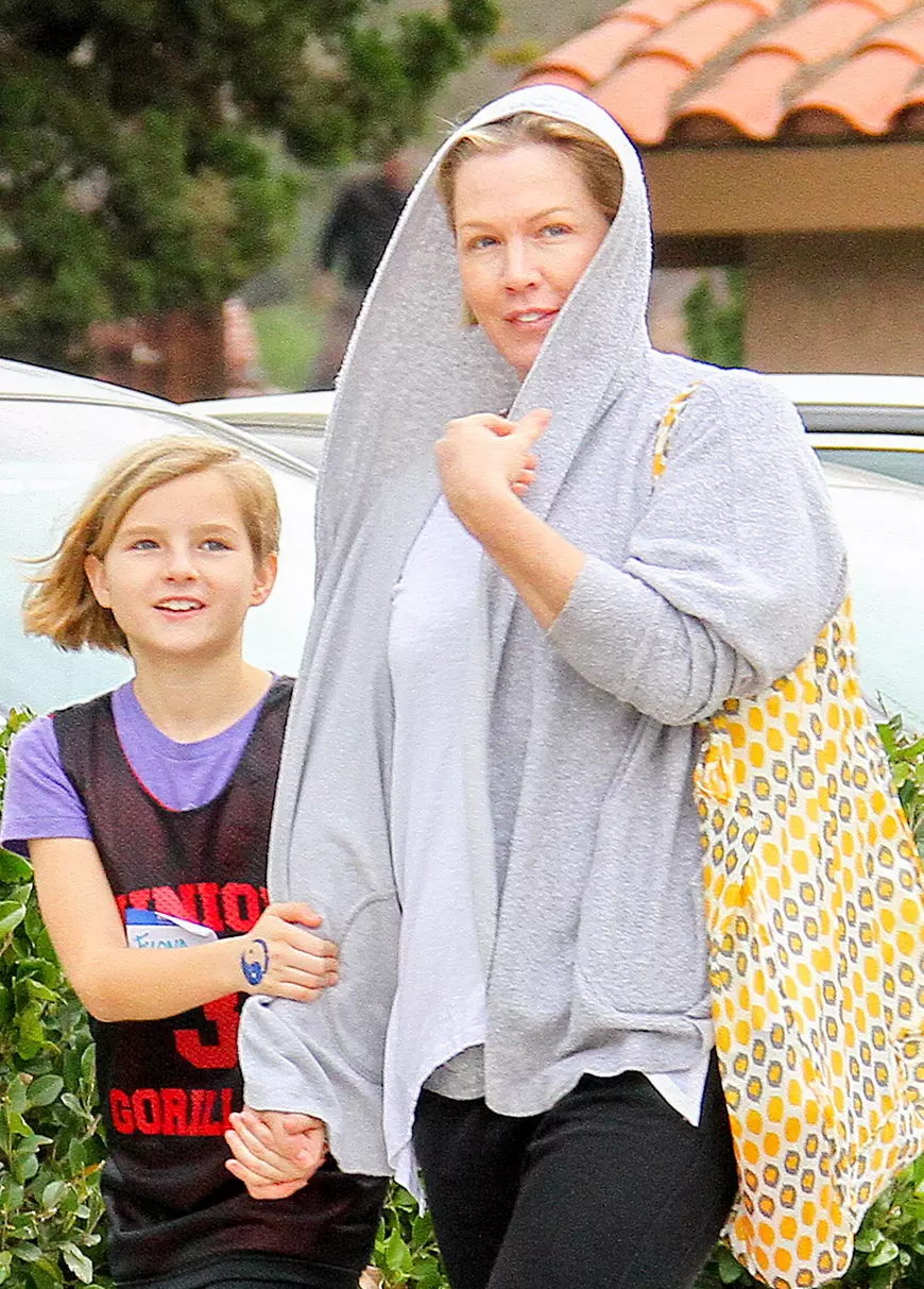 Jennie Garth, alături de Fiona, mezina familiei