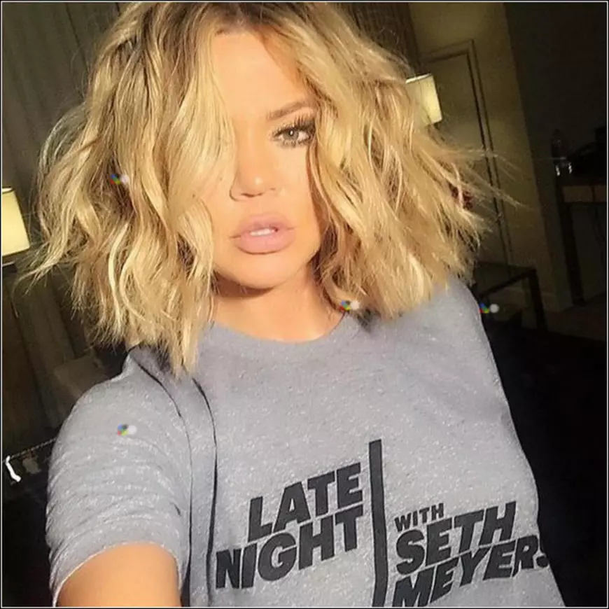 Khloe Kardashian: The shirt says it all!! Guess who's on @latenightseth tonight?!? #SethMeyers Supplied by Instagram.com/face to face