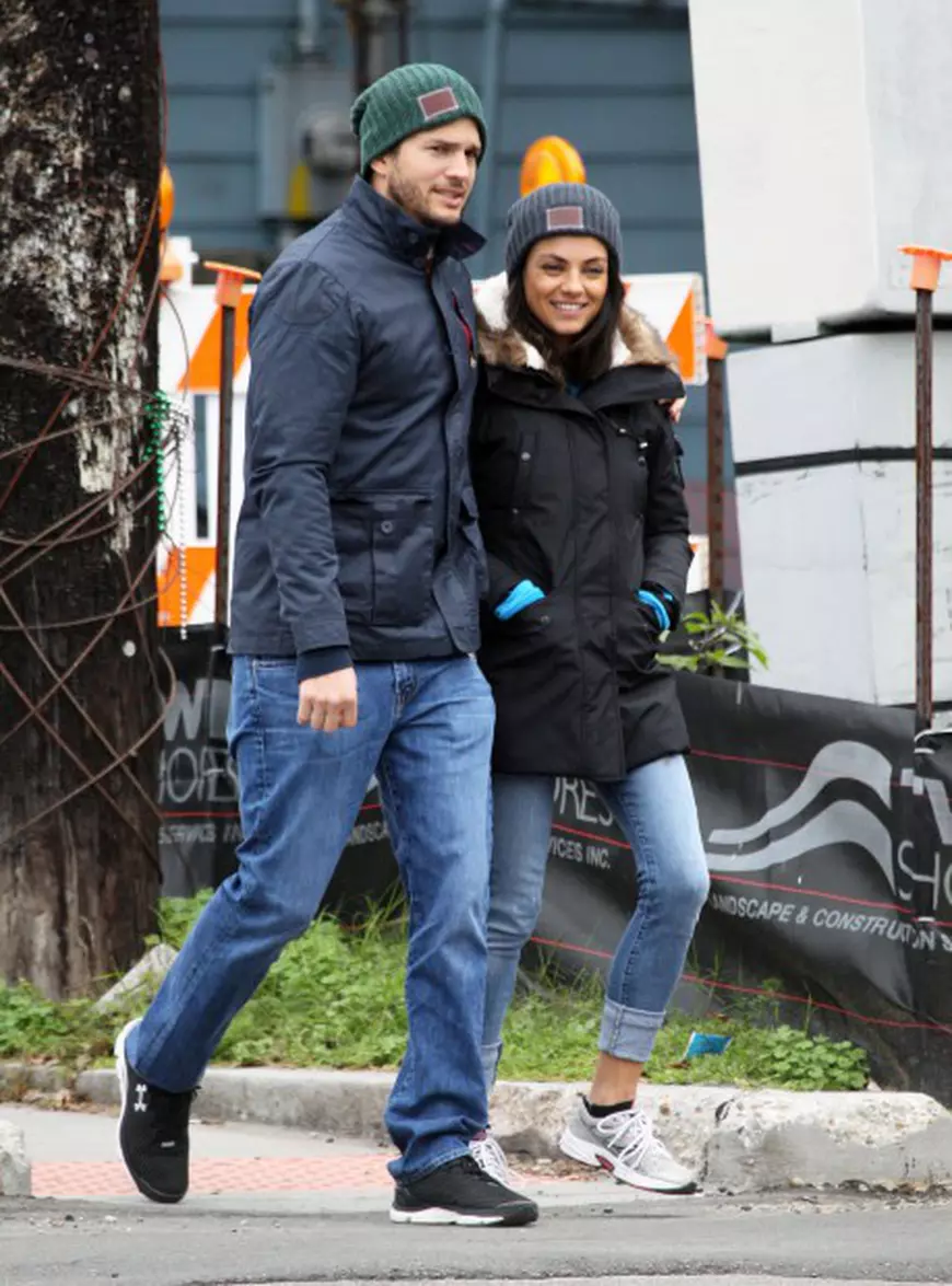 Exclusive... 51943074 Mila Kunis and Ashton Kutcher were spotted taking a walk through New Orleans on January 10, 2016. The couple have been taking in the sights with their baby Wyatt, but they went on this particular outing without her. ***NO WEB W/O PRIOR AGREEMENT - CALL FOR PRICING*** FameFlynet, Inc - Beverly Hills, CA, USA - +1 (310) 505-9876 RESTRICTIONS APPLY: NO WEBSITE USE
