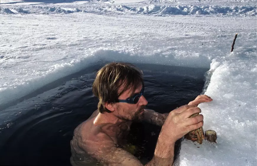 WIM HOF, THE ICE MAN