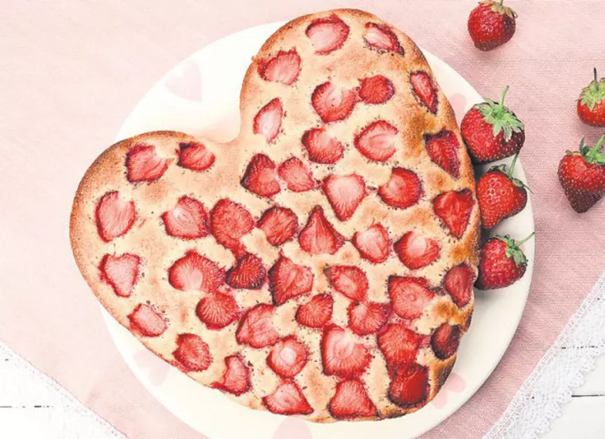 Prajitura cu capsune