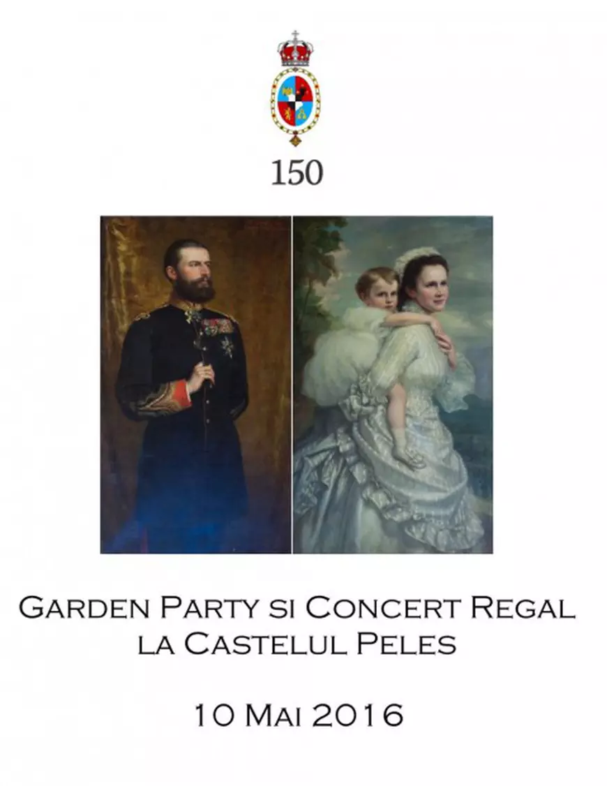 Garden Party si Concert Regal la Castelul Peles 10 Mai 2016