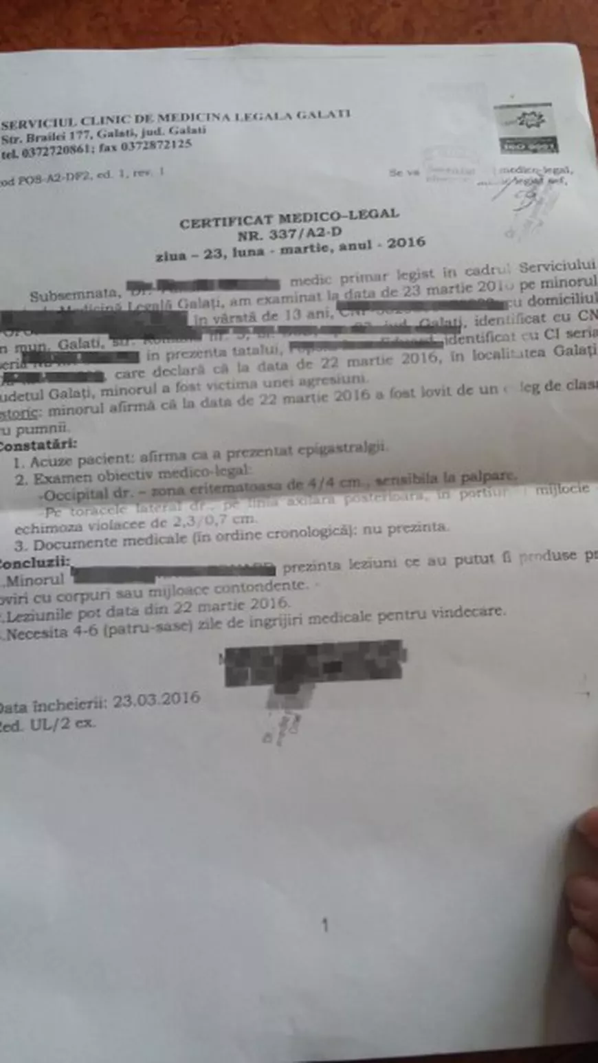 Un elev bătăuş terorizează o întreagă şcoală! „Dacă nu eşti calm, îţi pun cătuşele” VIDEO&FOTO