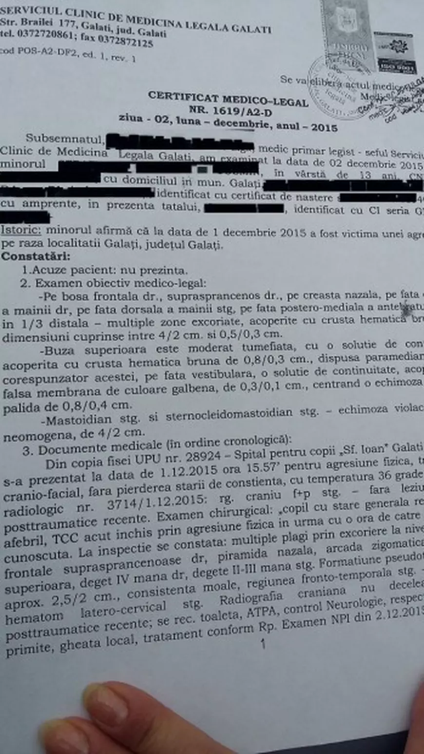 Un elev bătăuş terorizează o întreagă şcoală! „Dacă nu eşti calm, îţi pun cătuşele” VIDEO&FOTO