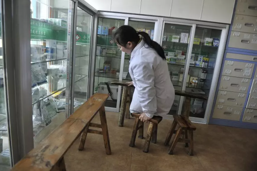 China - doctorița fără picioare