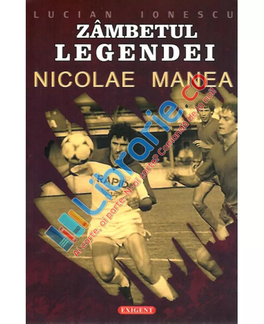 Cartea Zâmbetul Legendei îi ajută pe suporterii Rapidului să-l cunoască mai bine pe fostul idol al Giuleștiului, Nicolae Manea