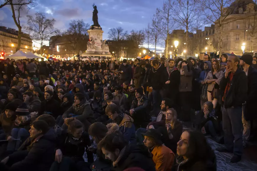 Nuit Debout in Paris