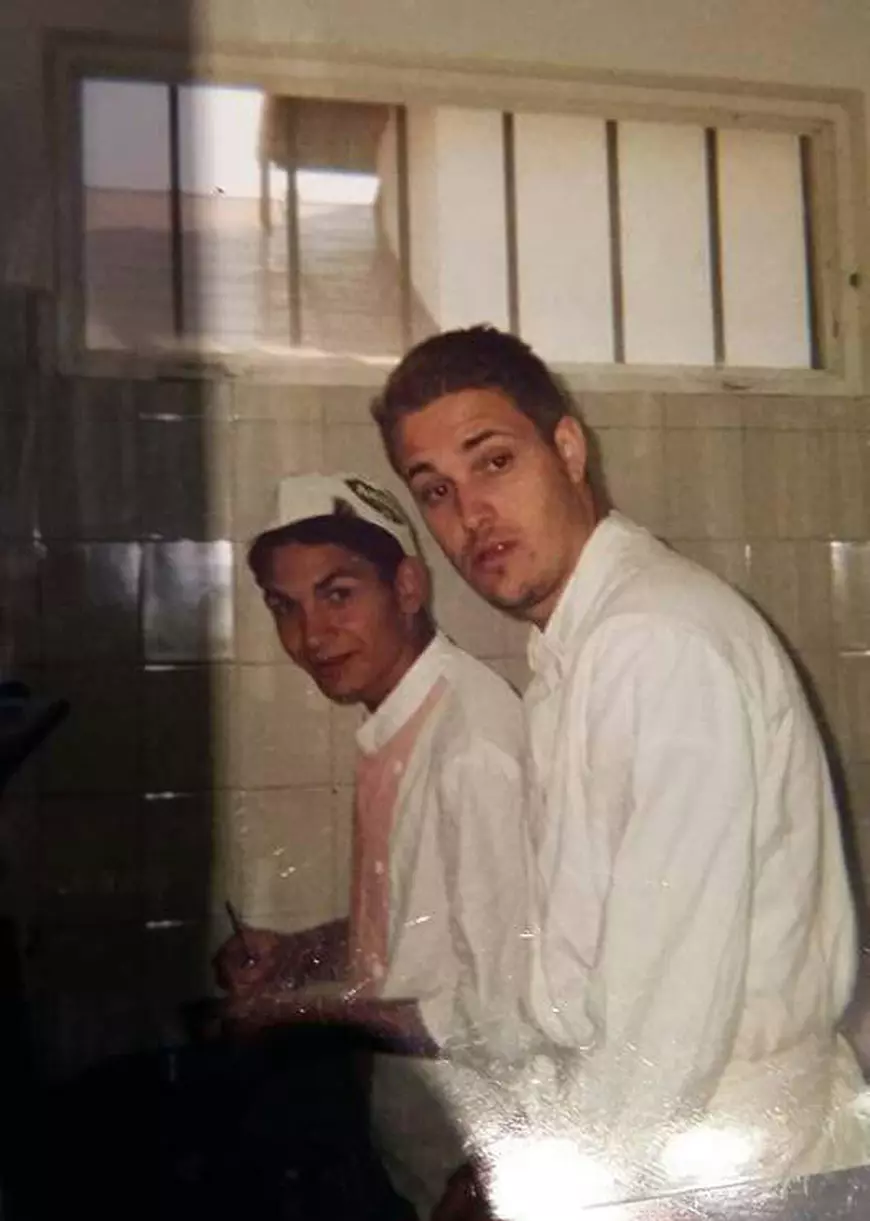 Chef Florin Dumitrescu (stânga), la 14 ani