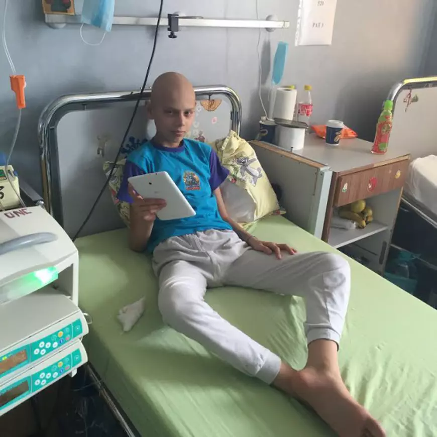 copil cancer gabriel