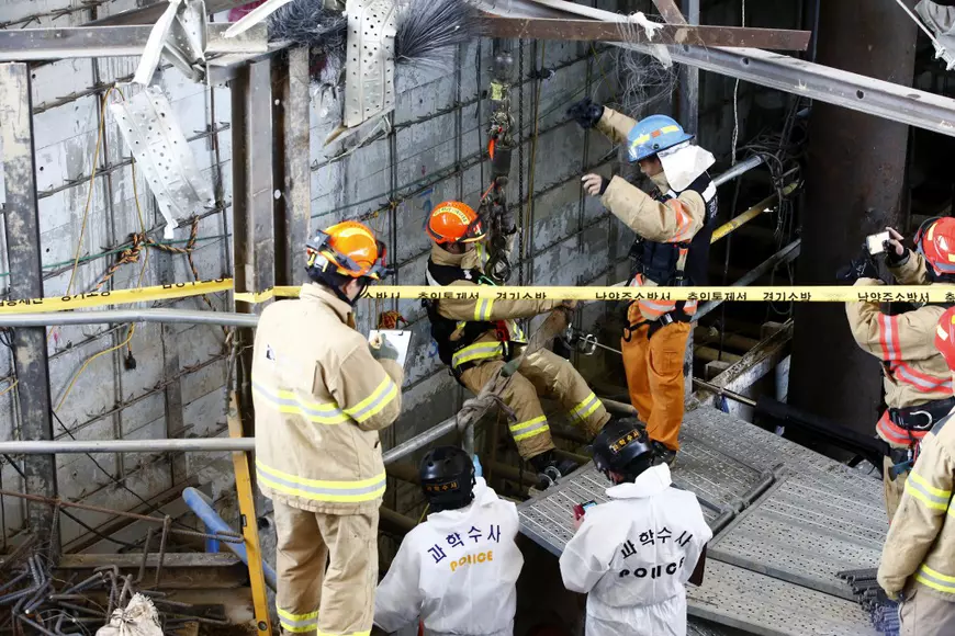 Workers dead in construction site collapse