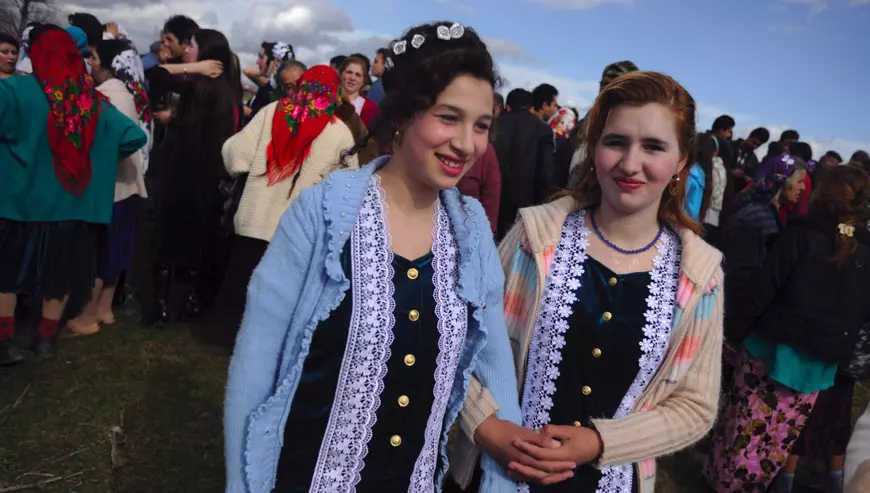 Traditional gypsy 'bride market'