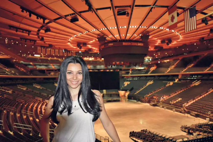 Vedeta și-a dorit enorm să ajungă la Madison Square Garden. Acum poate spune că și-a văzut visul împlinit