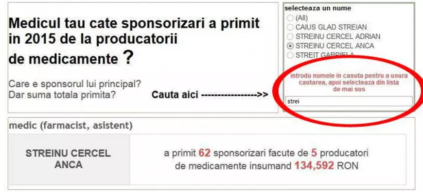 sposorizari medici