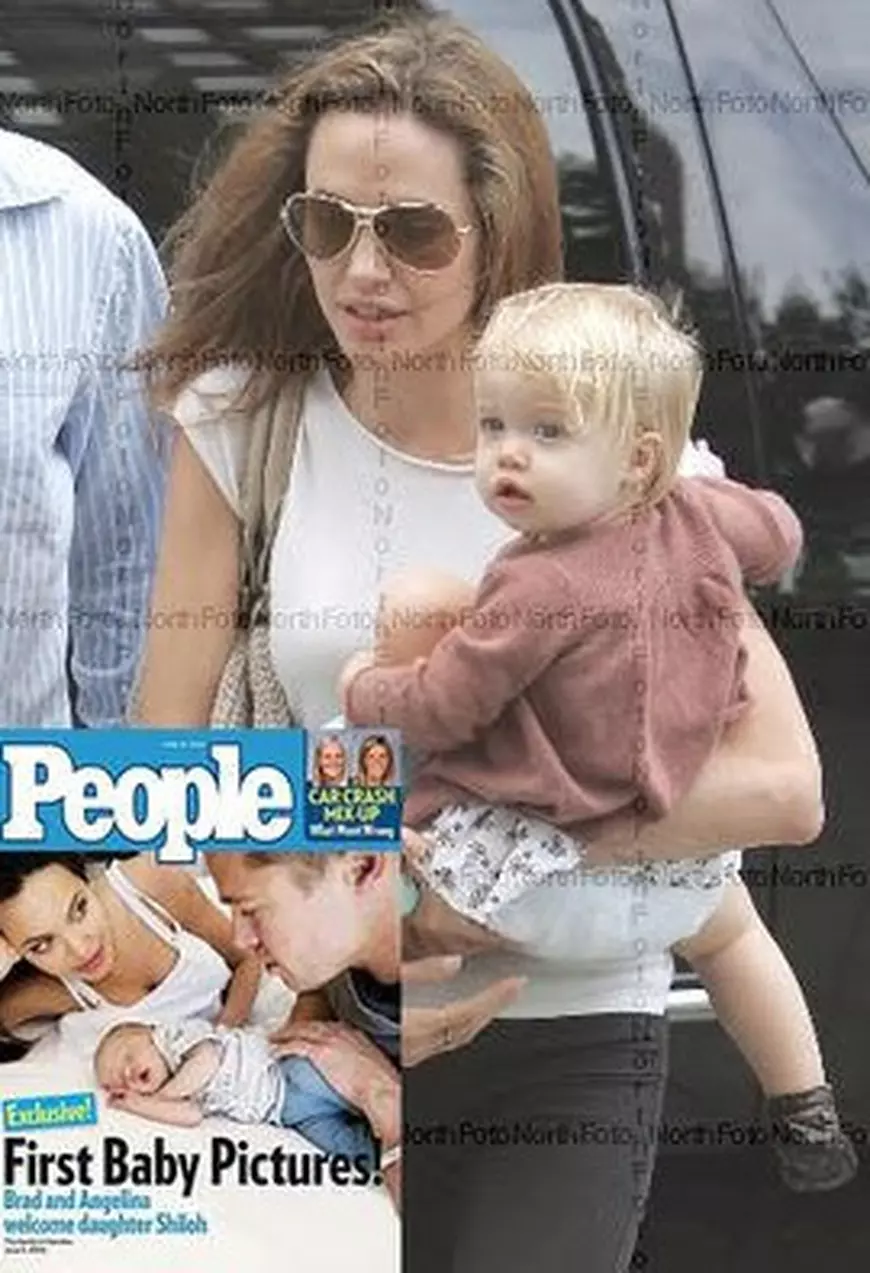 Angelian Jolie si Shiloh