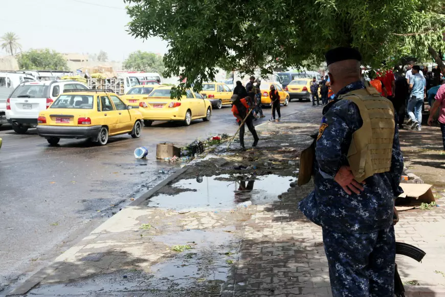 At least 14 people were killed in a suicide bomber attack in Iraq