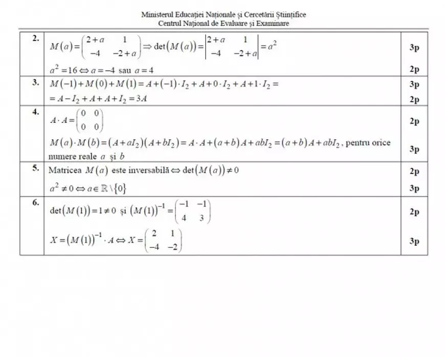 barem matematica tehnologic 2