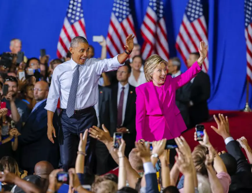 Barack Obama, campanie cu Hillary Clinton - EPA