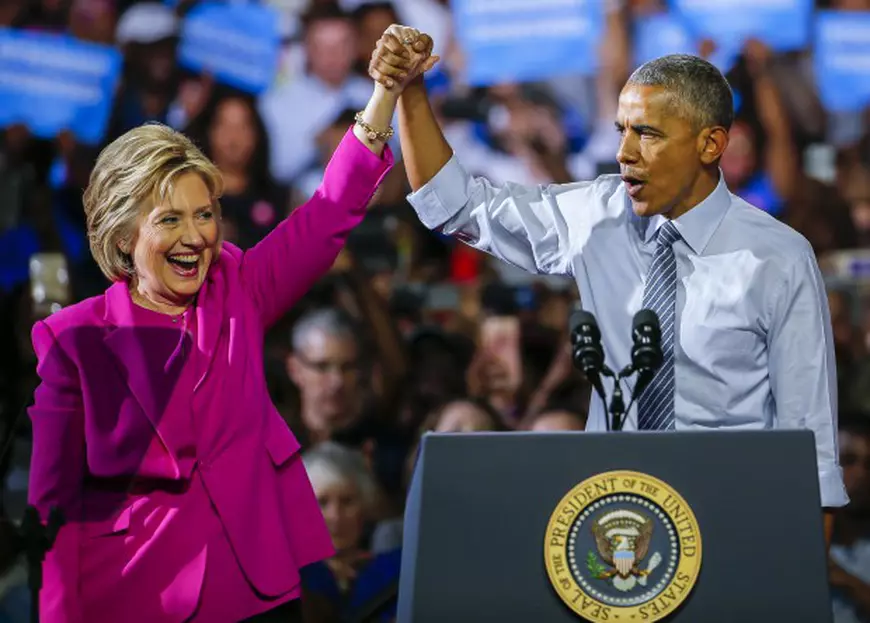 Barack Obama, campanie cu Hillary Clinton - EPA