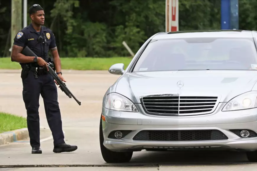 atac armat Baton Rouge, SUA, politie SUA, politisti SUA - EPA 