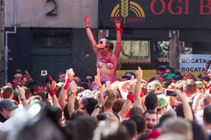 Festival San Fermin, Pamplona, fiesta