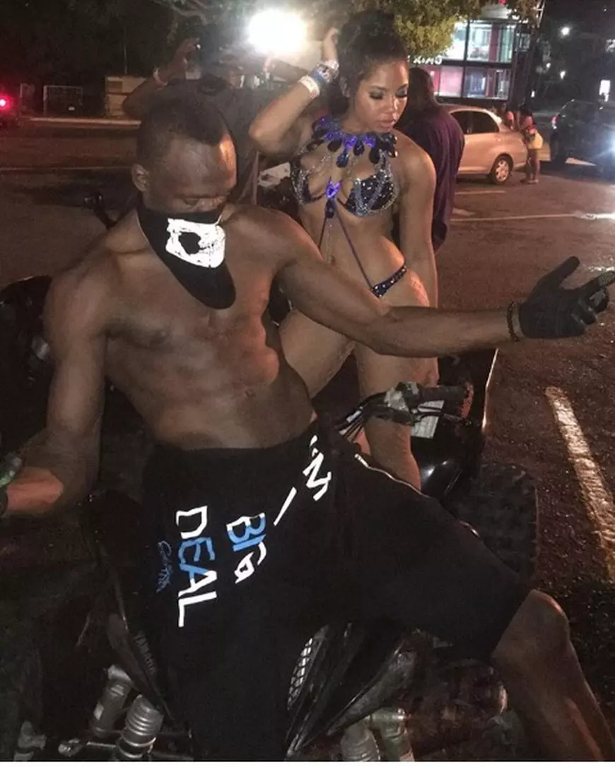 Usain Bolt cu iubita