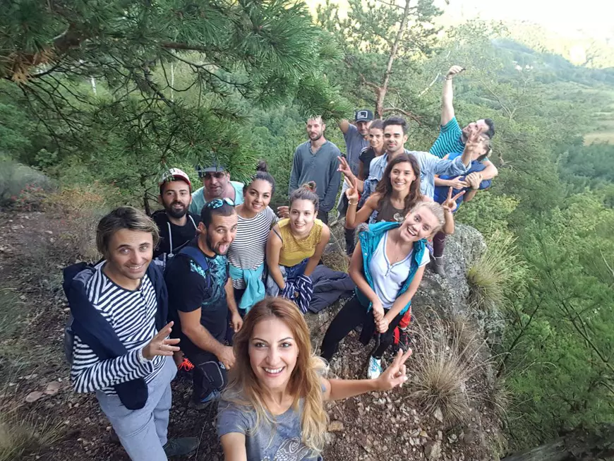 Patricia de la Amadeus alătiuri de prietenii ei