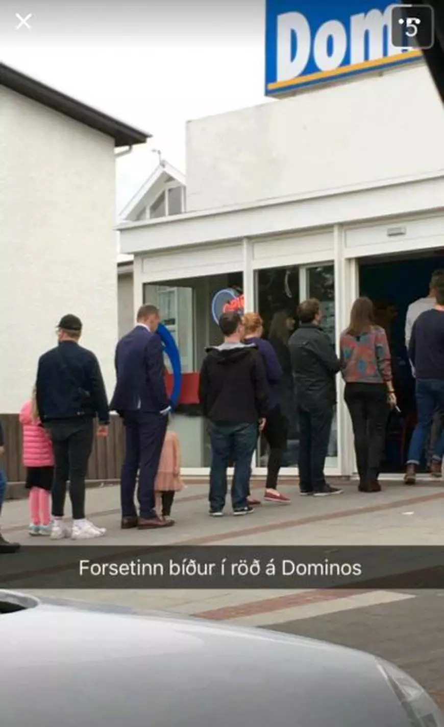 presedinte Islanda la coadă 