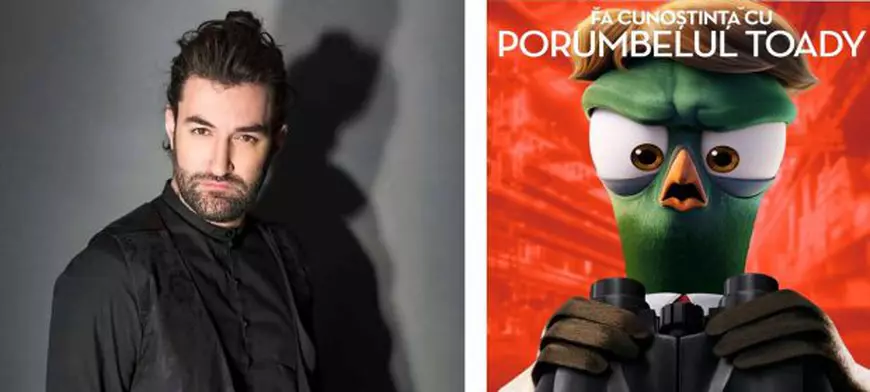 Smiley este porumbelul Toady