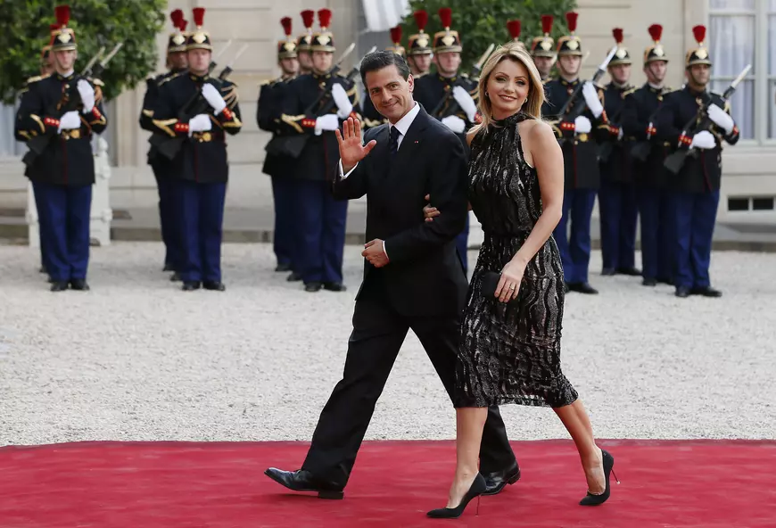 Mexican president Nieto in Paris