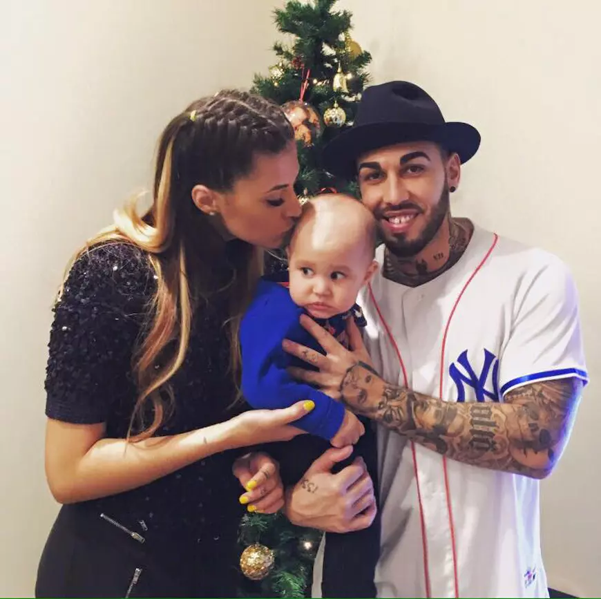 Antonia și Alex Velea, alături de băiețelul lor, Dominic