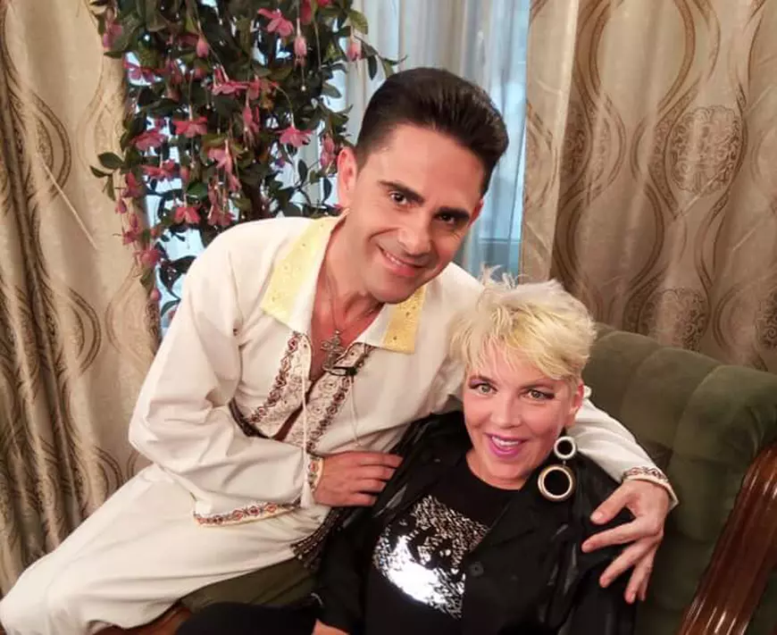 Aurelian Preda, alături de Silvia Dumitrescu