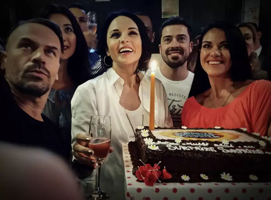 Andreea Marin, alături de echipa de la 