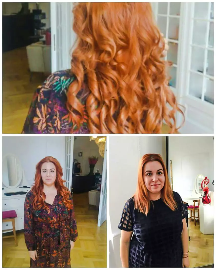 Oana Roman își arată noul look