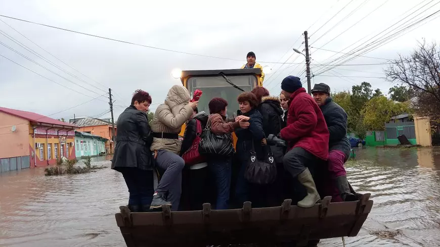 Cod Roșu de inundații în județul Galați