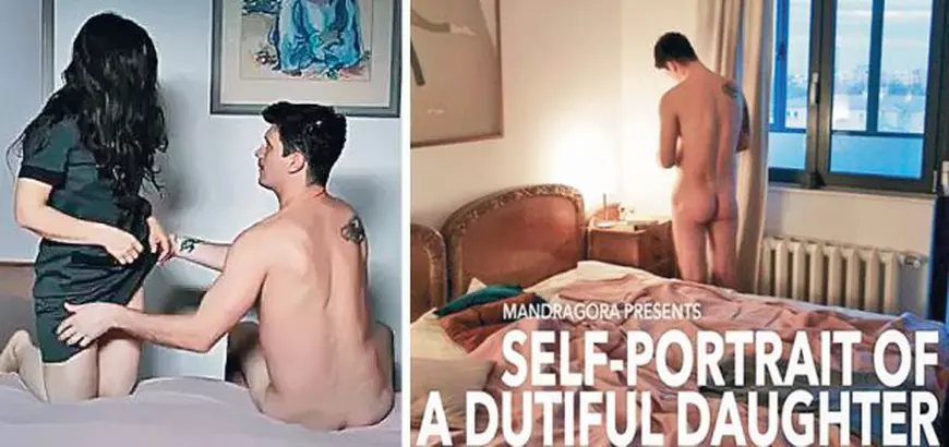 Actorul Emilian Oprea n-are  false pudori:  iată-l gol  pușcă în  filmul  “Autoportretul  unei fete  cuminți” 