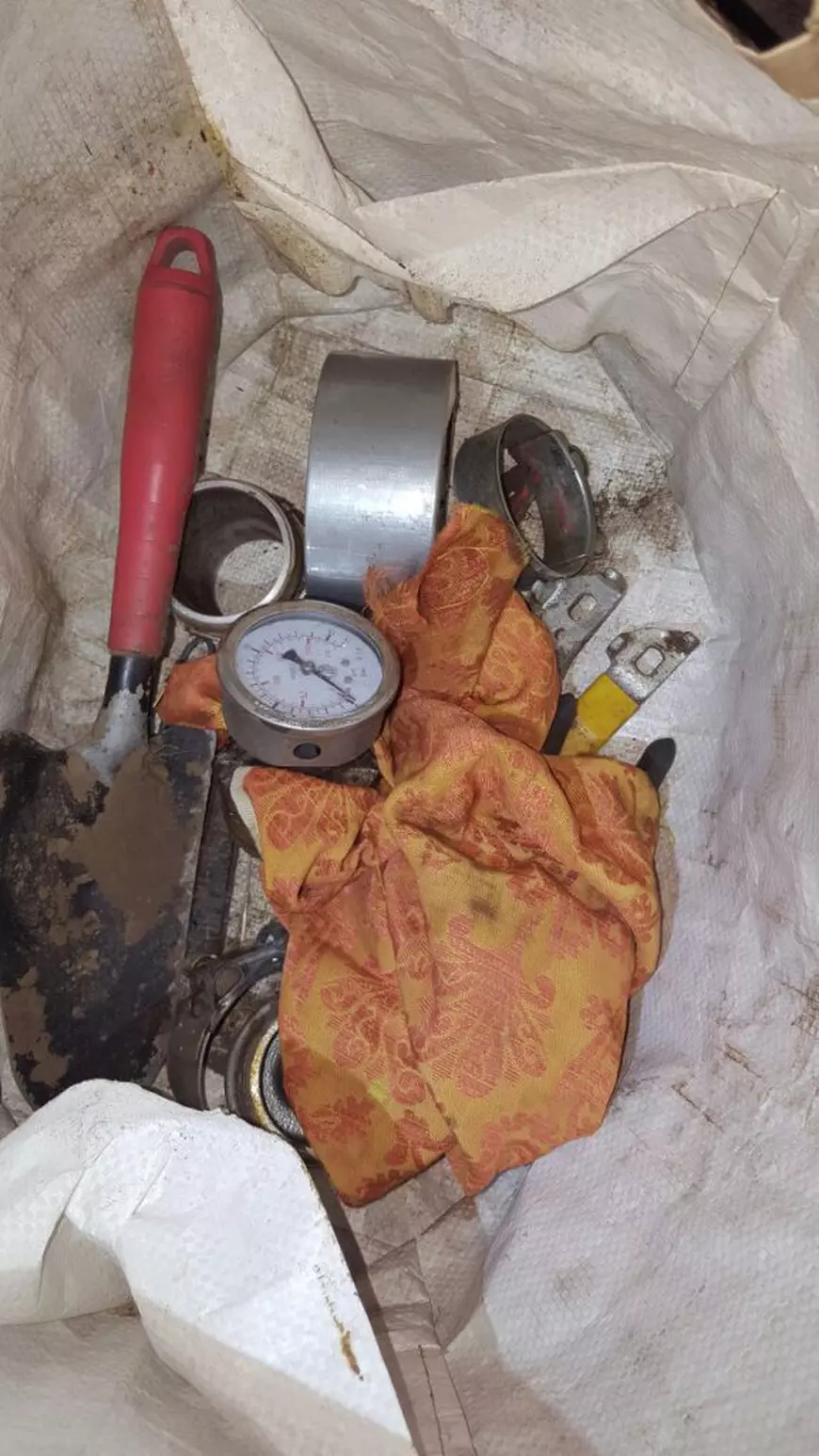 Obiectele confiscate de jandarmi