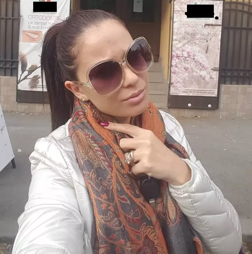 Soția lui Dinu Maxer a ajuns pe mâna medicului stomatolog