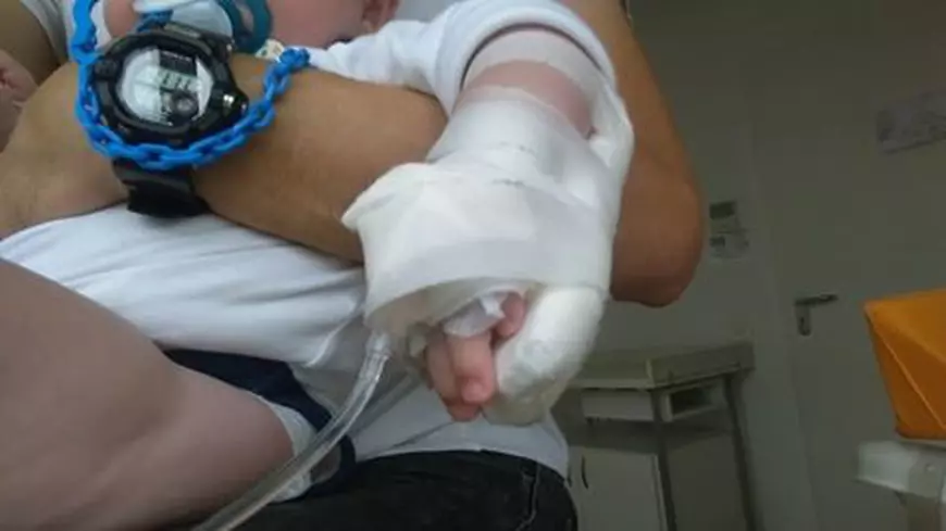 Fiul de 7 luni al lui Șerban Copoț, de urgență la spital