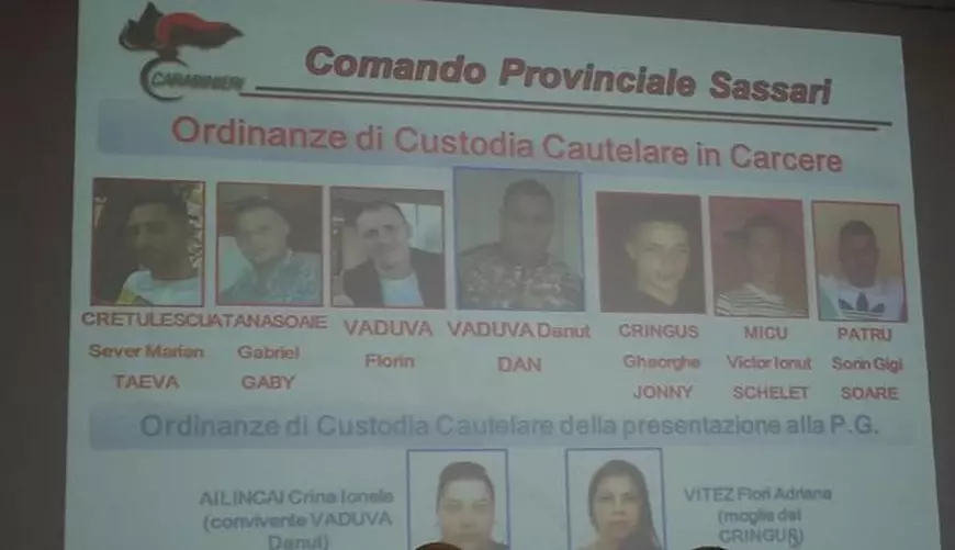 Gruparea, urmărită de polițiști pentru furturi și tâlhării