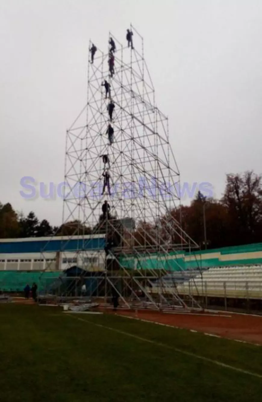 Nocturna mobilă a fost închiriată doar pentru meciul cu Steaua FOTO: suceavanews.ro