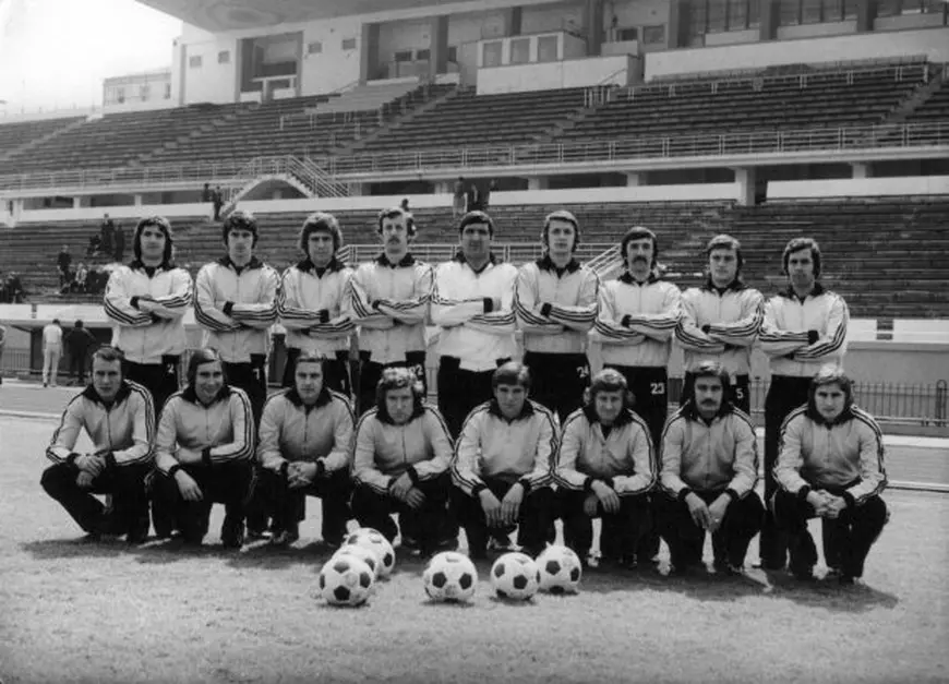 Sportul, pe stadionul „Republicii”, în 1976 FOTO: fotbalulromantic.wordpress.ro