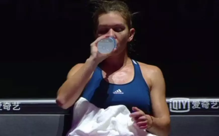 Simona Halep e foarte dezamăgită de jocul ei