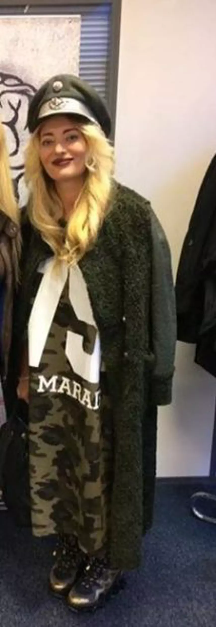 Delia, apariție matinală inedită