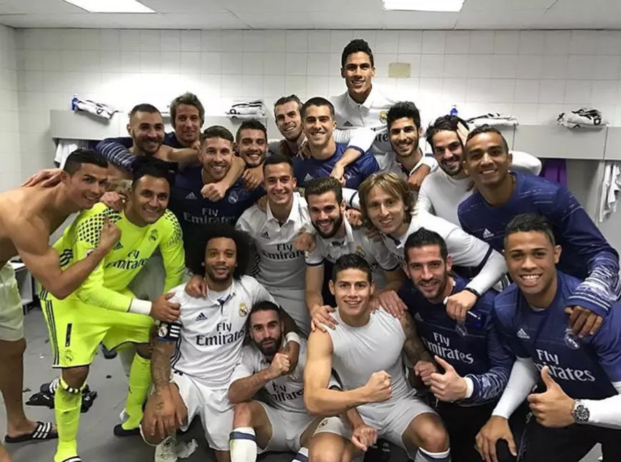 Real Madrid vestiar